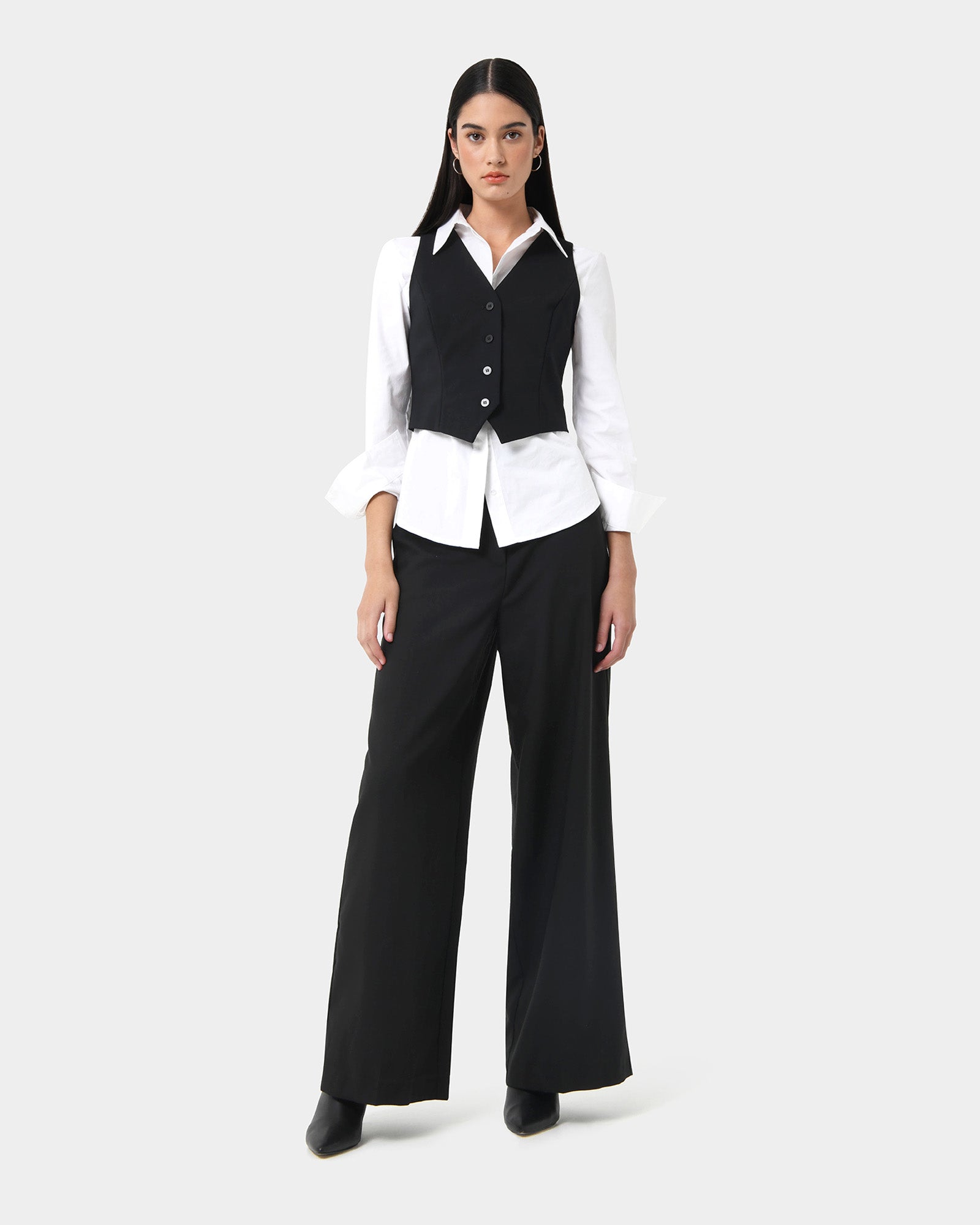 Star Wide Leg Trousers