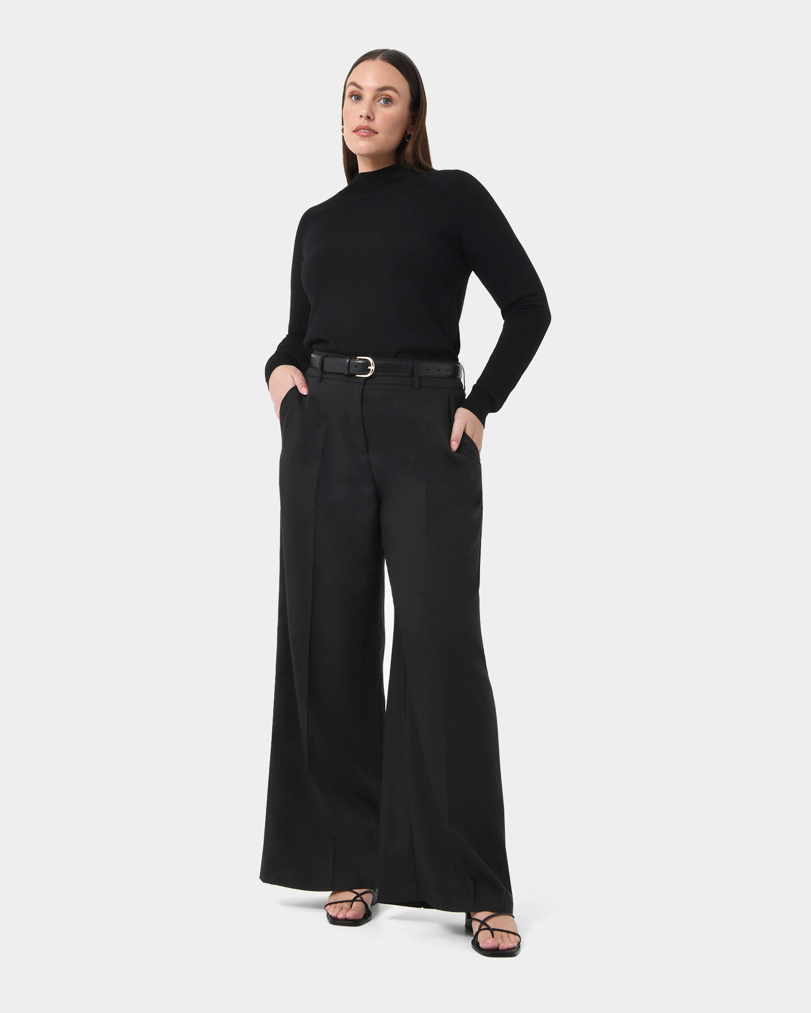 Star Wide Leg Trousers