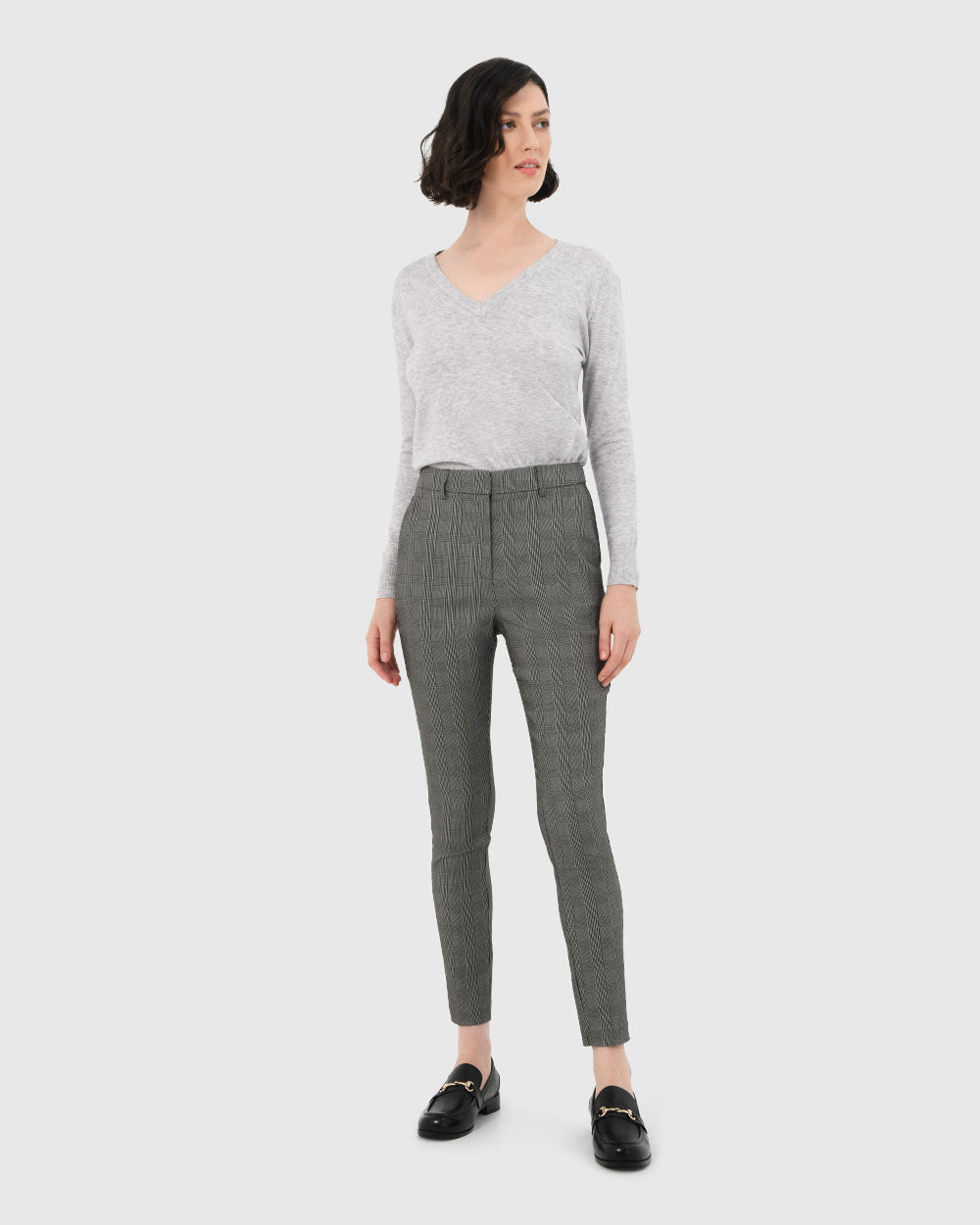 Wren Check Slim Pant