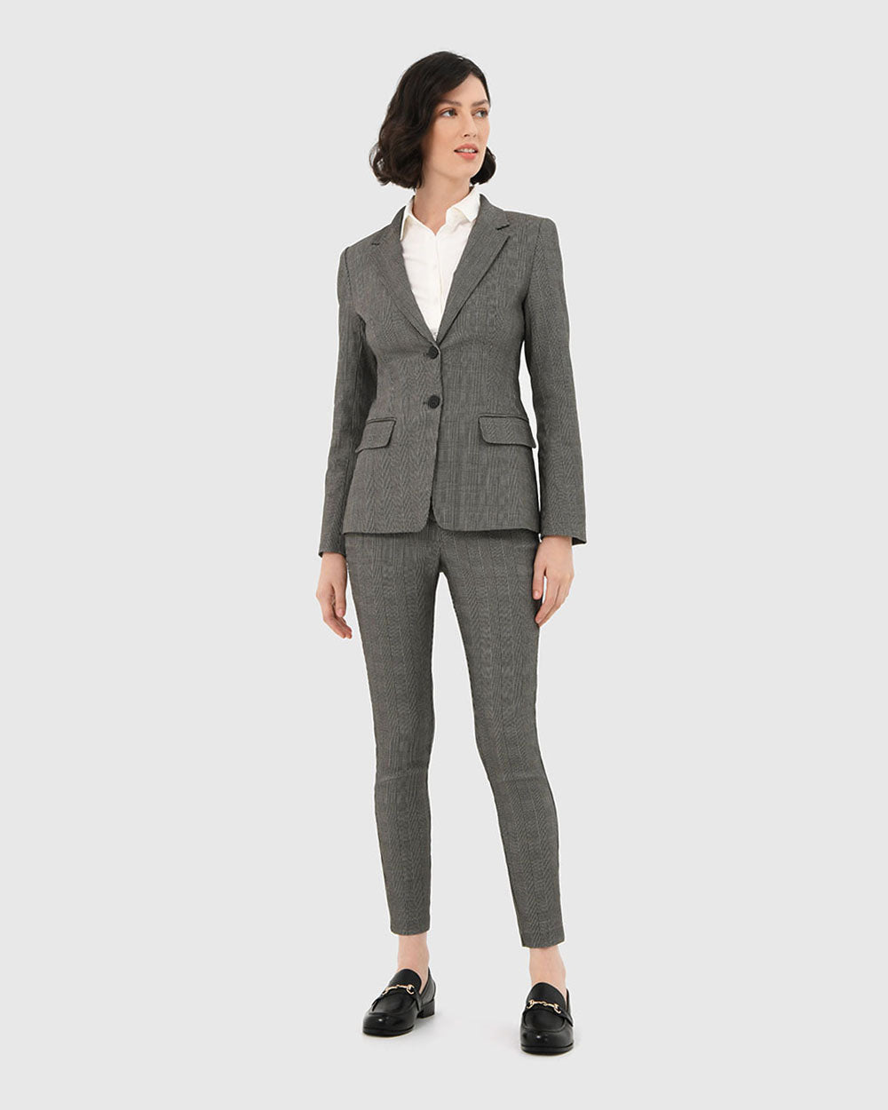 Wren Check Slim Pant