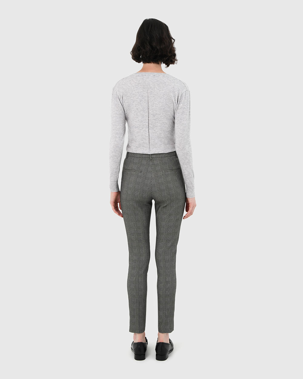 Wren Check Slim Pant