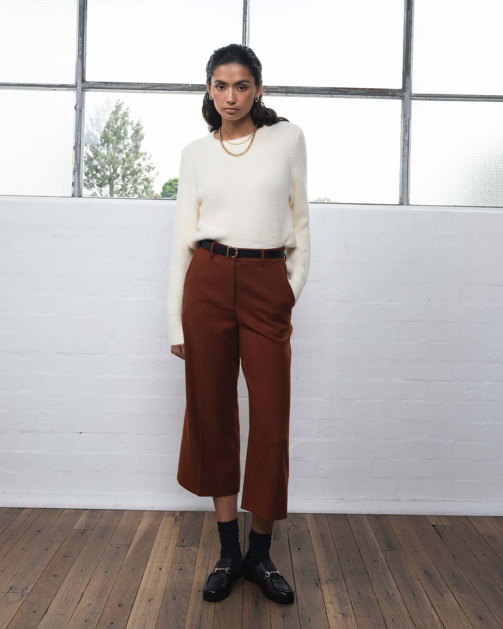 Ayreen High Waist Culotte