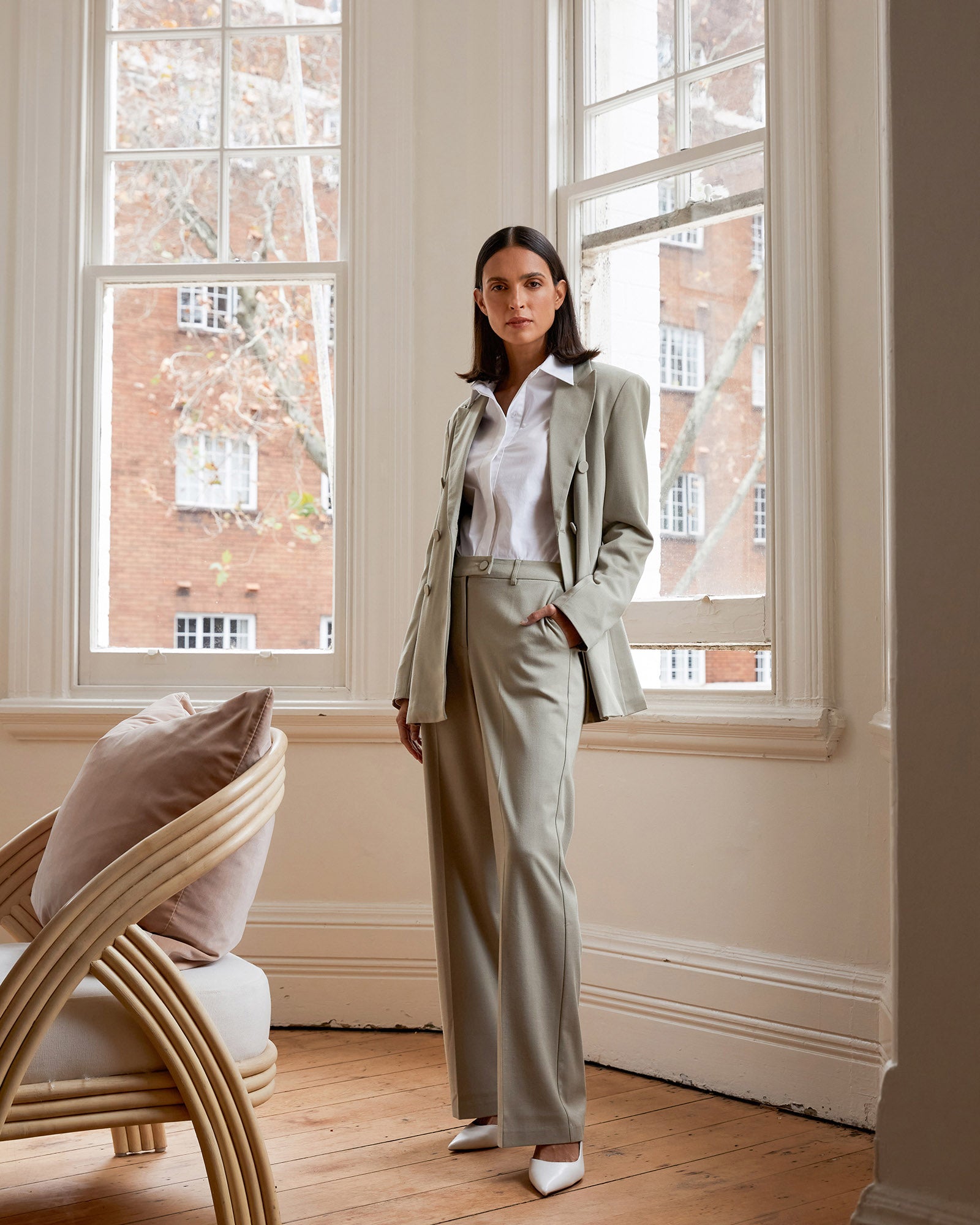 Emani Straight Leg Trousers