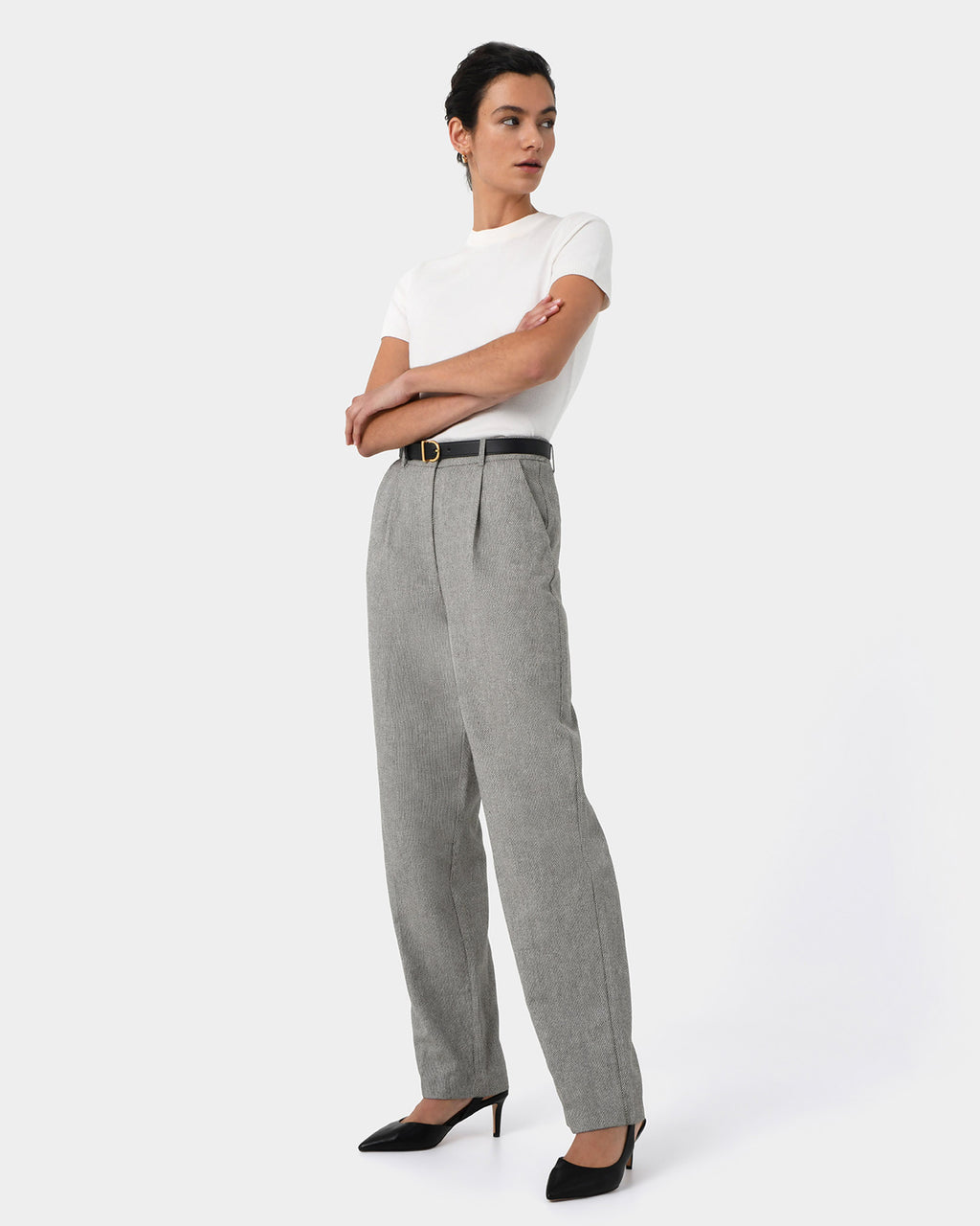 Adela Cotton Wide Leg Pants