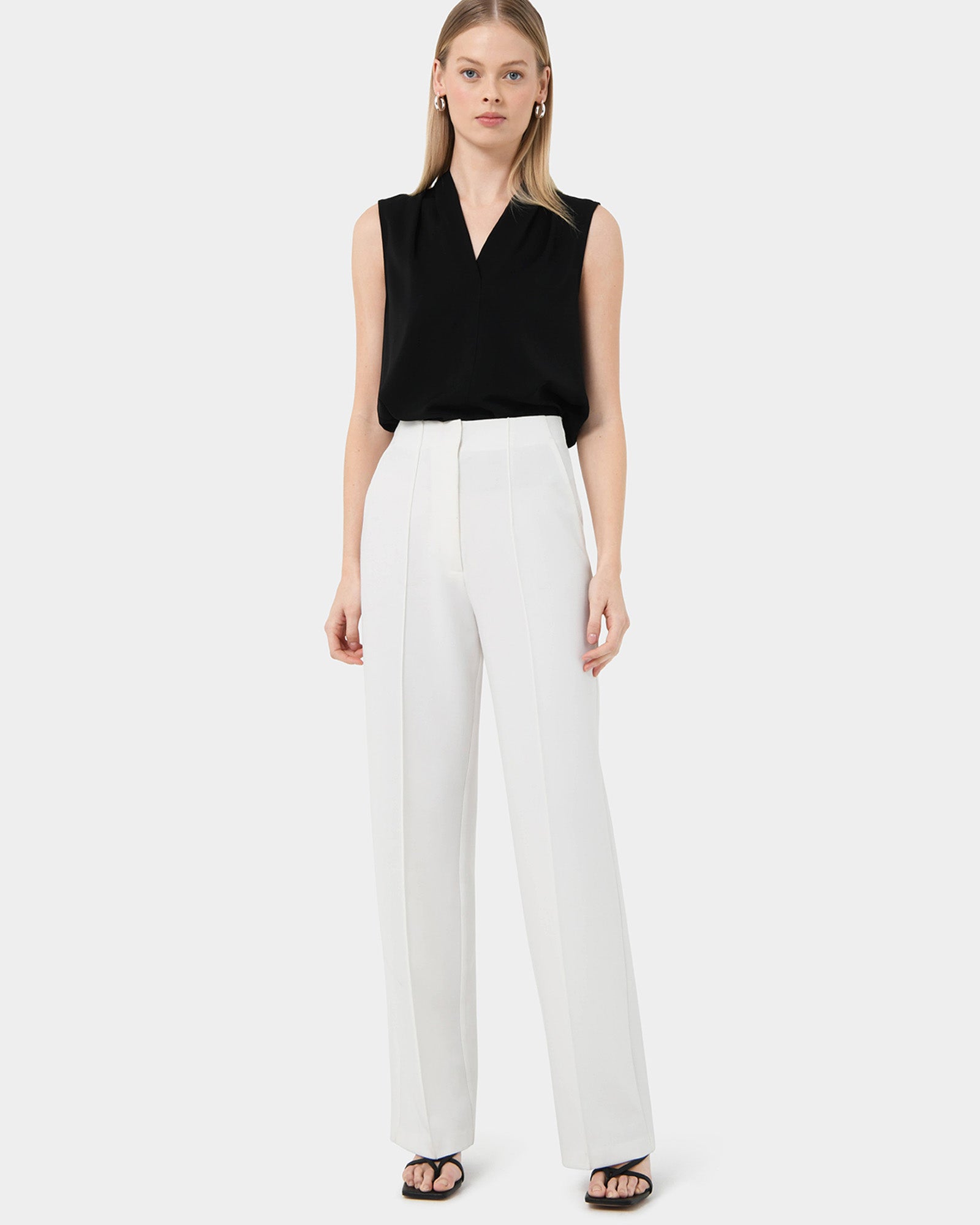 Nalani Pin Tuck Trousers