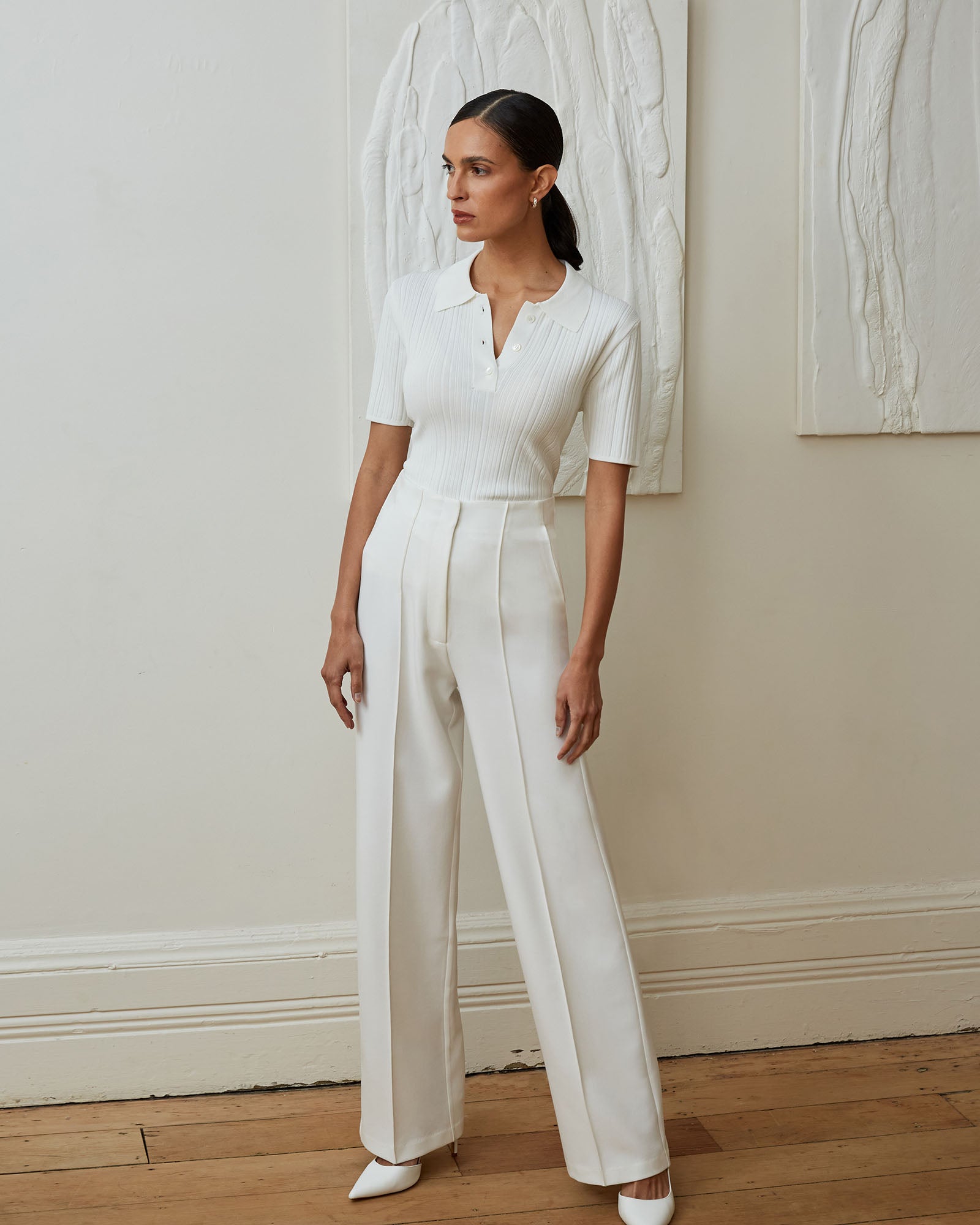 Nalani Pin Tuck Trousers