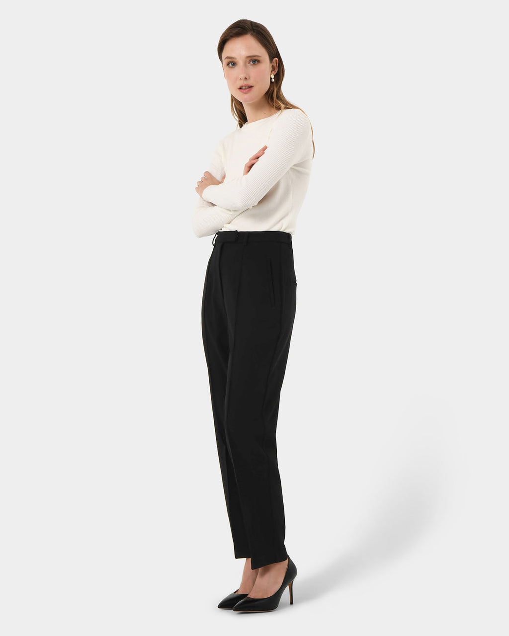 Elodie High Cigarette Pants