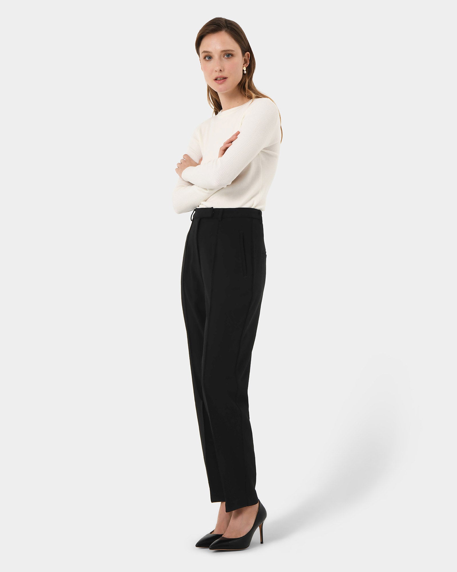 Elodie High Cigarette Pants