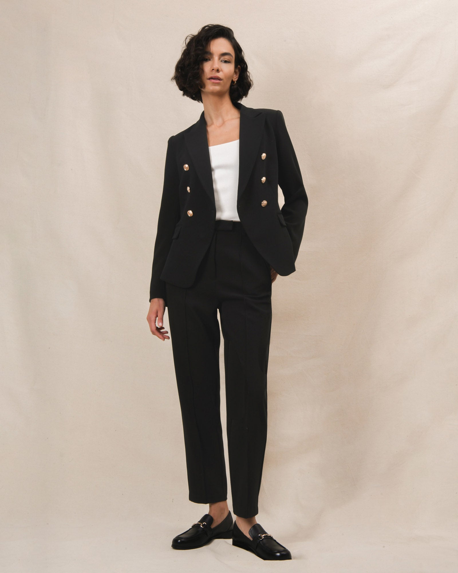 Elodie High Cigarette Pants