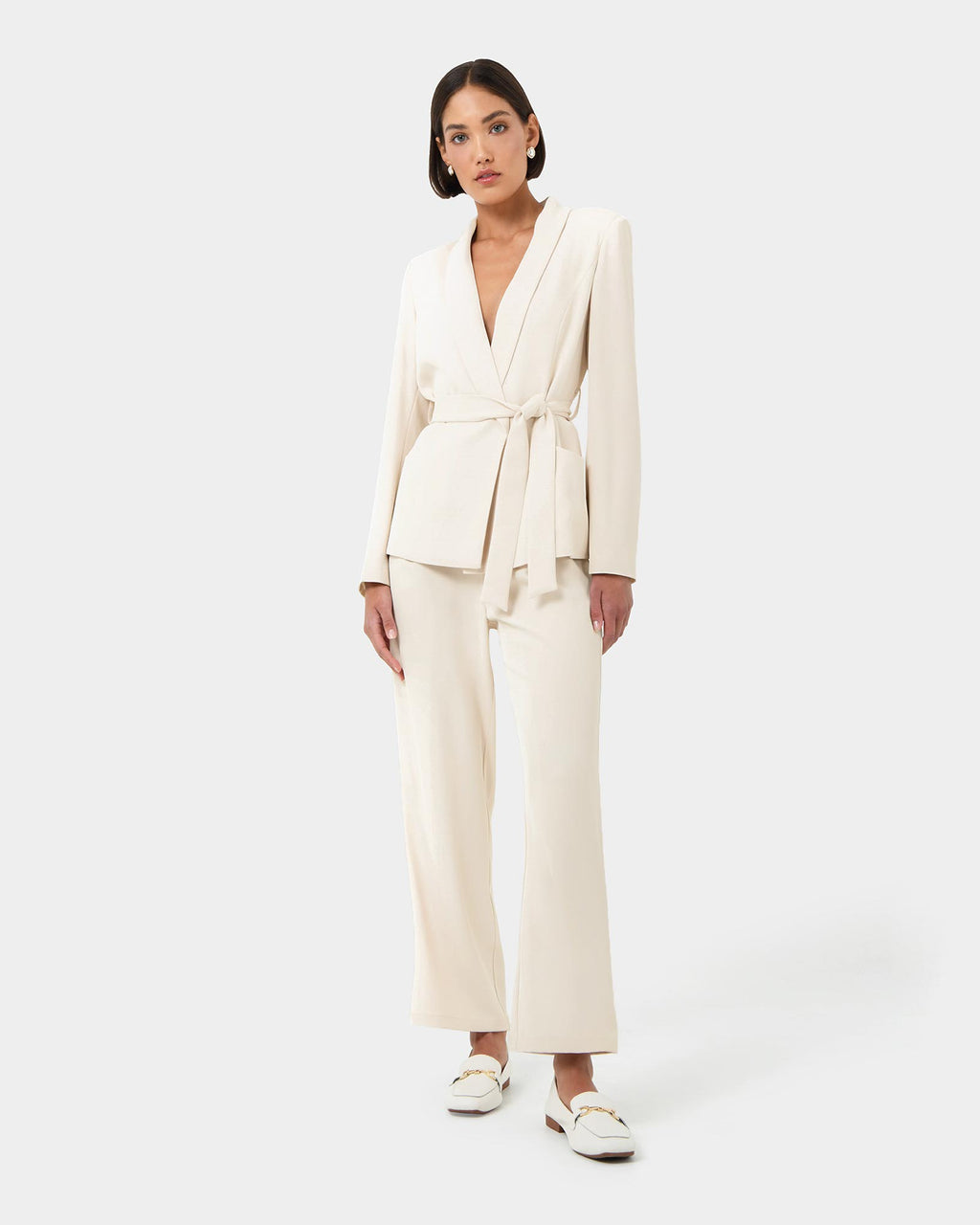 Rain Elastic Waist Pants