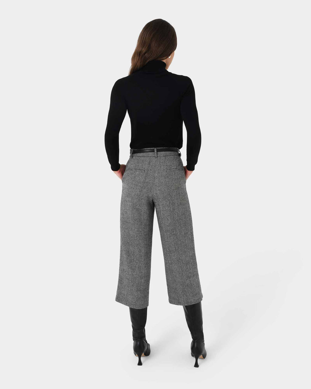 Kyrie Herringbone Culotte
