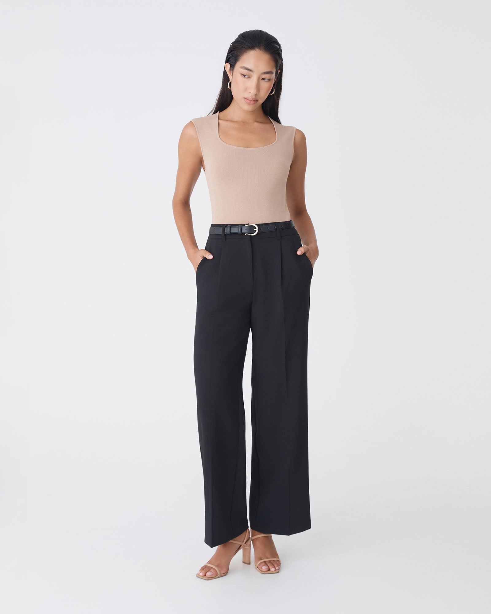 Nikki Tailored Elastic Pants