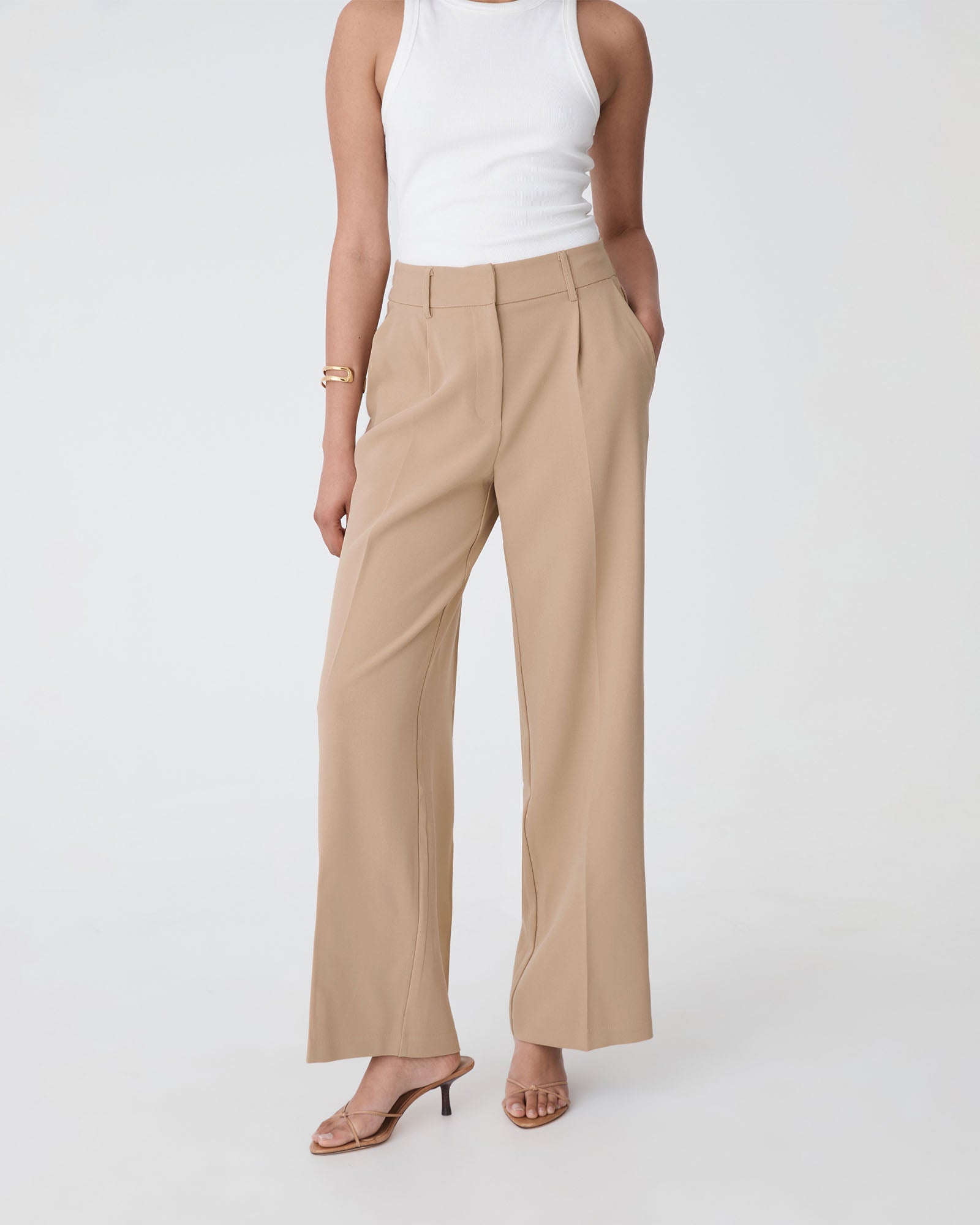Nikki Tailored Elastic Pants