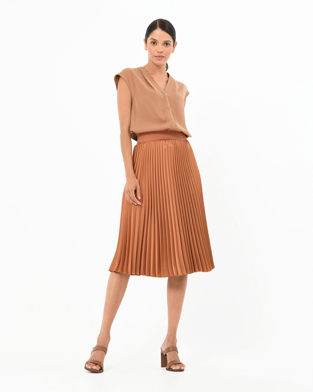 Amiah Pleated Skirt