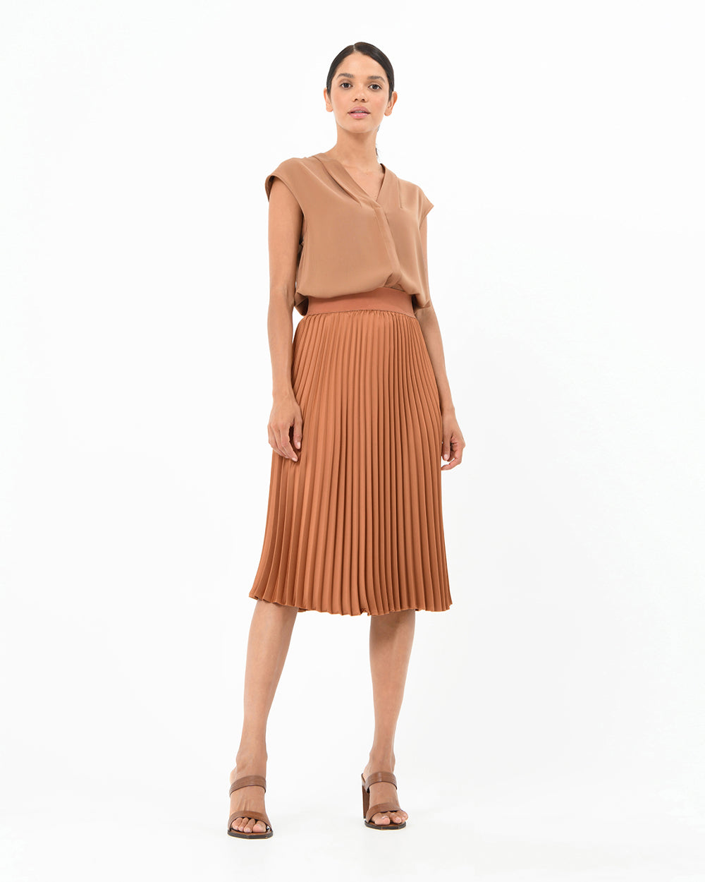 Amiah Pleated Skirt