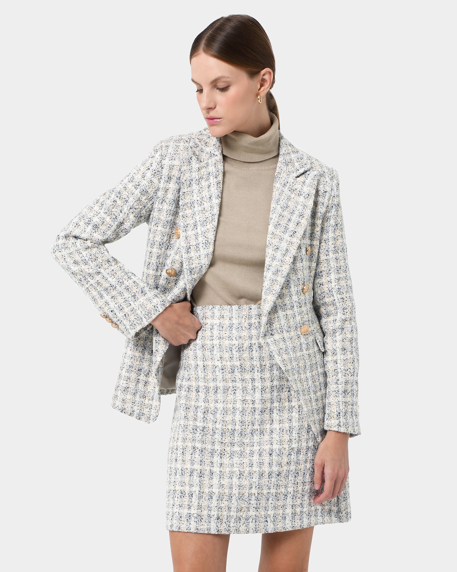 Amal Tweed Skirt