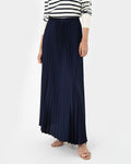 Zyla Satin Pleated Skirt