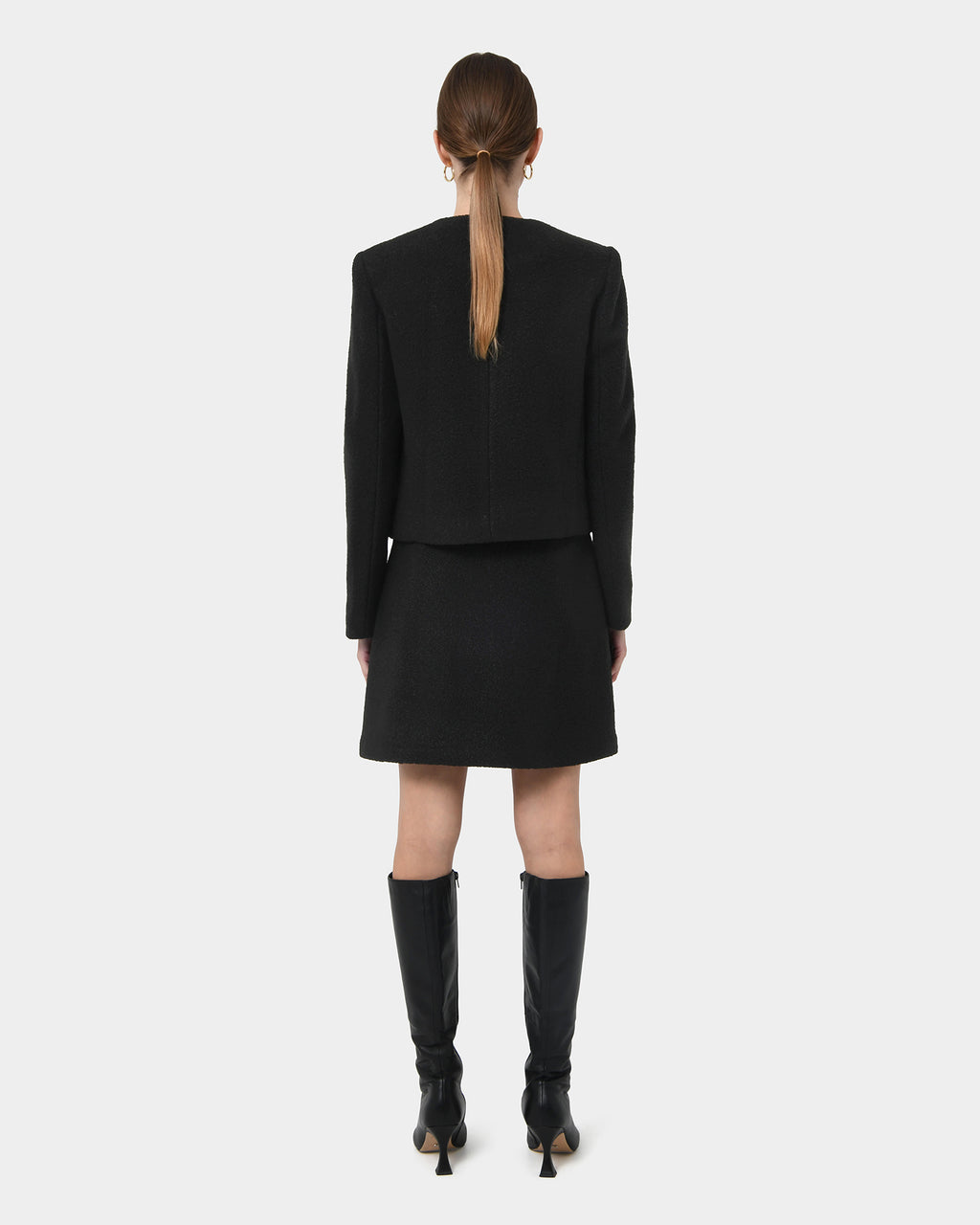 Zahra Boucle Yarn Mini Skirt