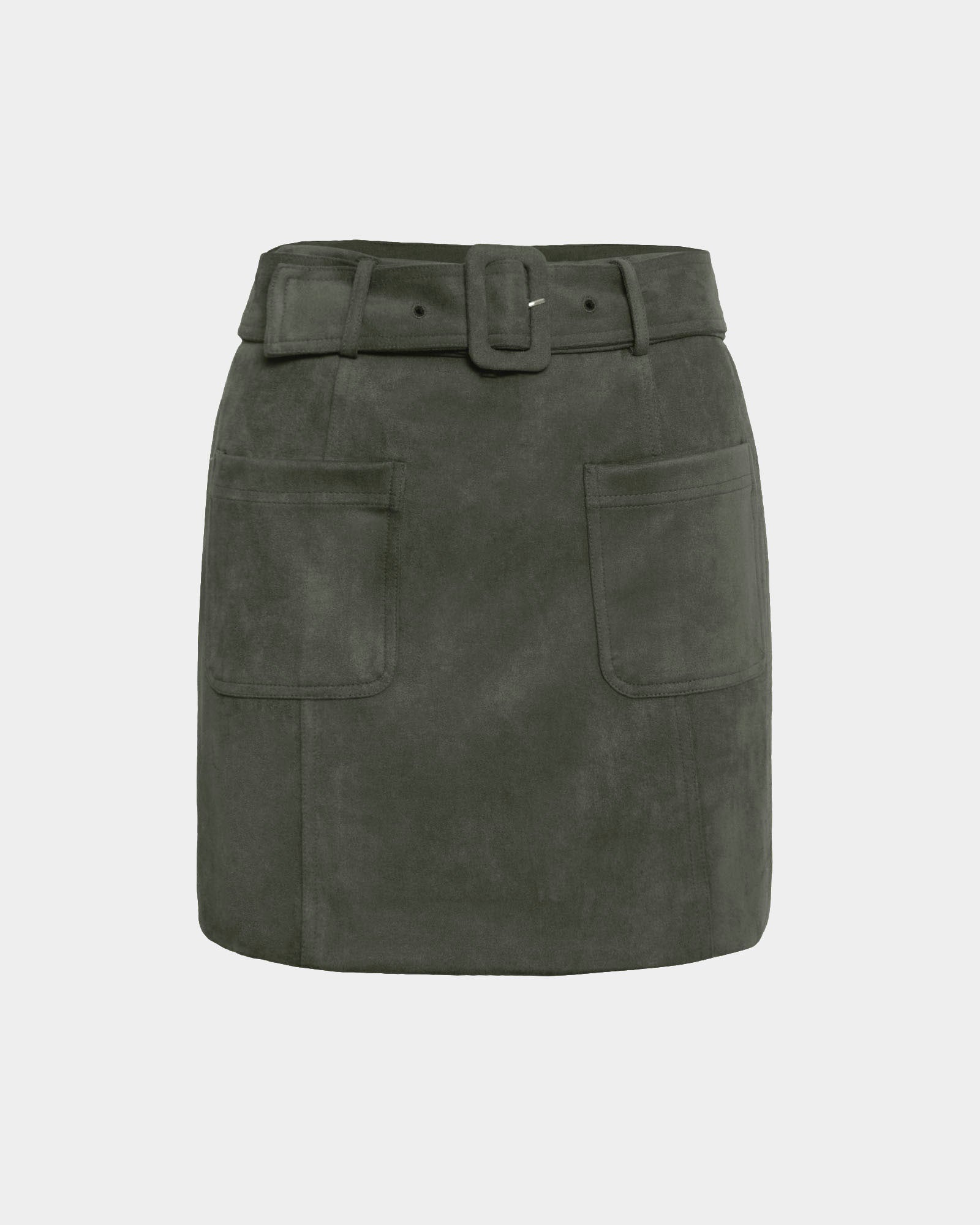 Julie Faux Suede Mini Skirt