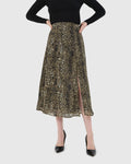 Pamelia Animal Print Skirt