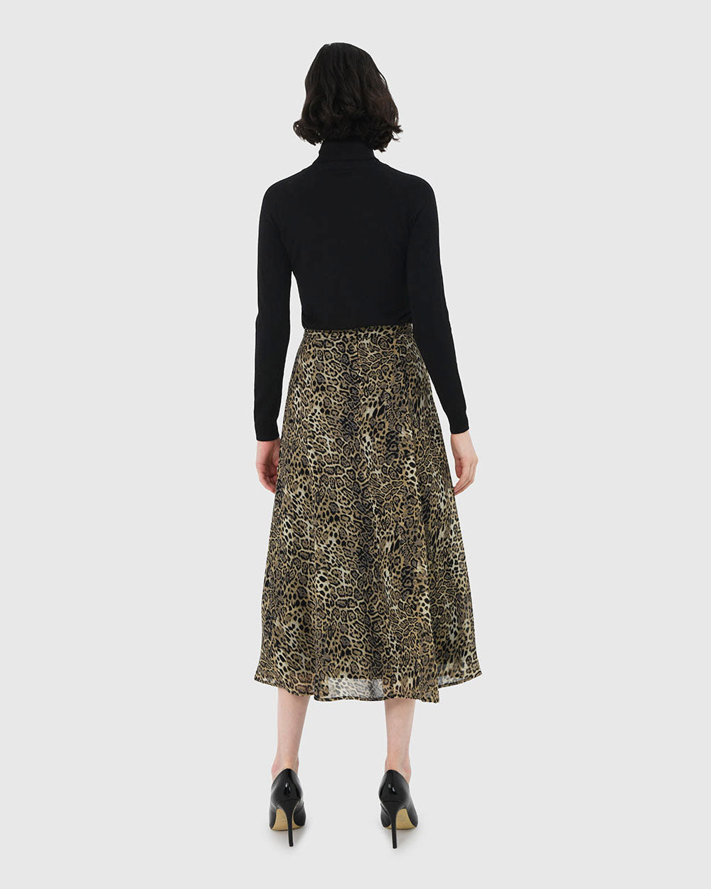 Pamelia Animal Print Skirt