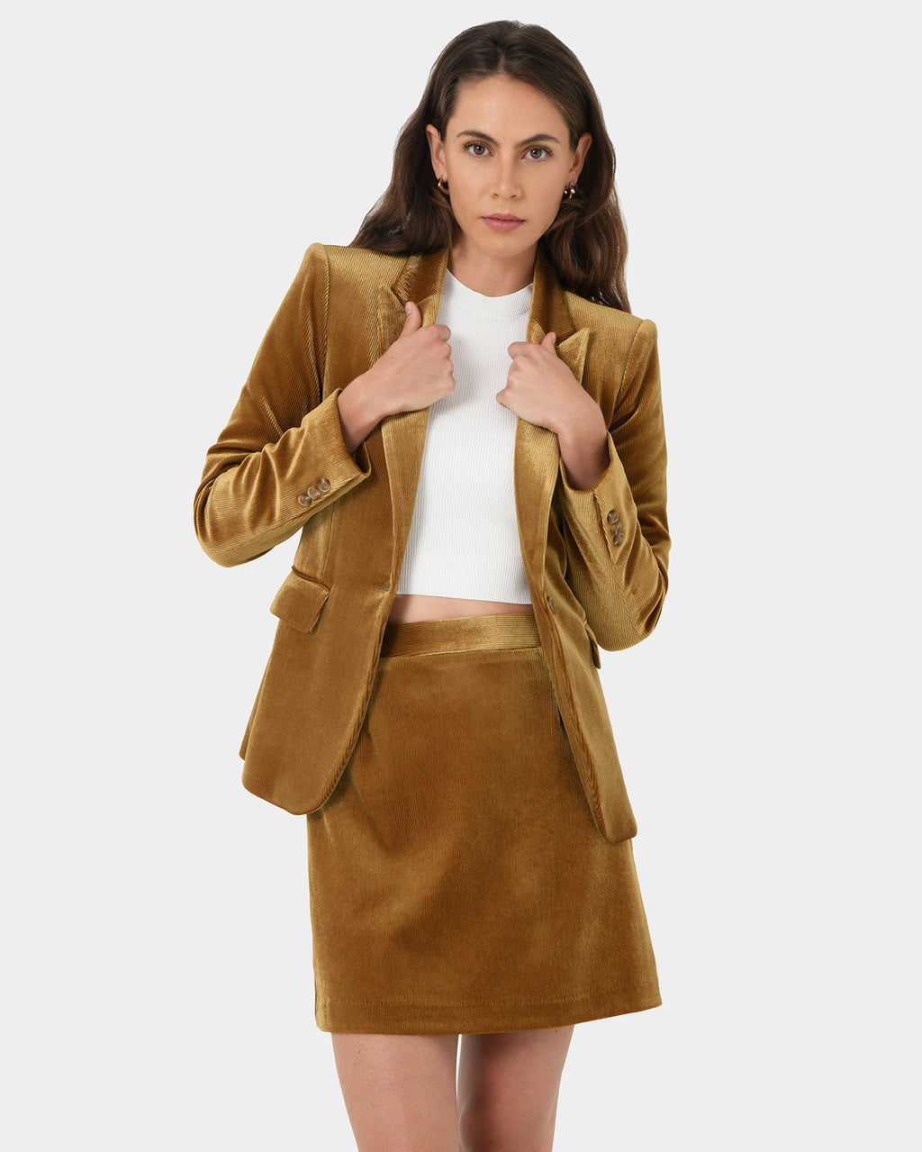 Rowan Mini Corduroy Skirt