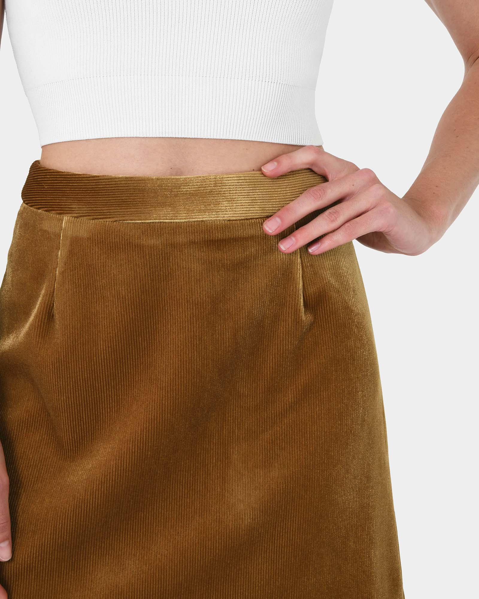 Rowan Mini Corduroy Skirt