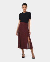 Lilah Animal Print Skirt