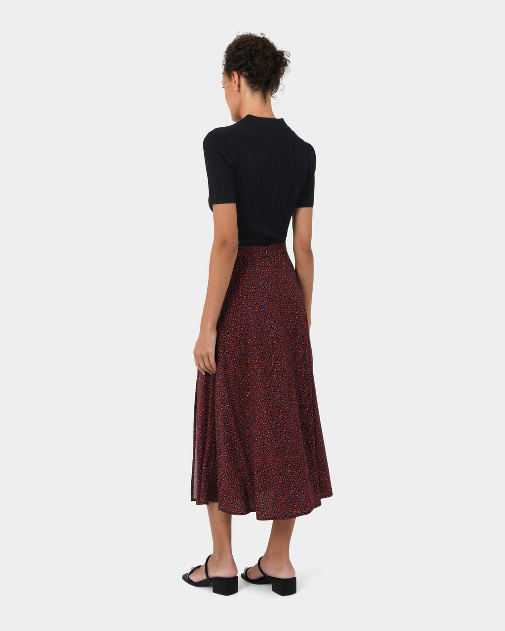 Lilah Animal Print Skirt
