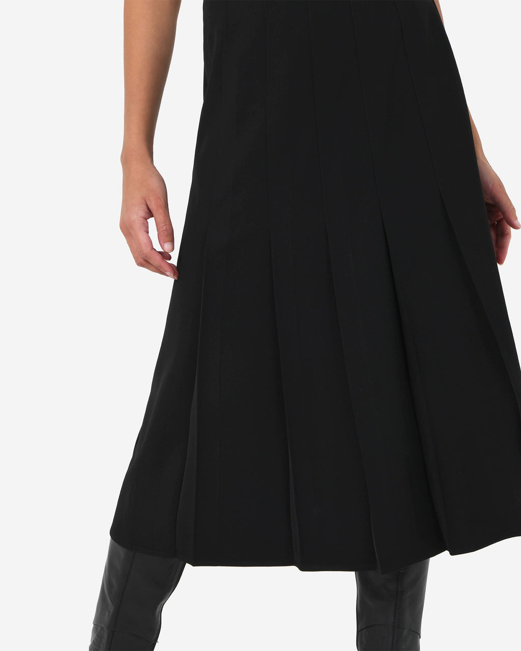 Eloisa Pleated Midi Skirt