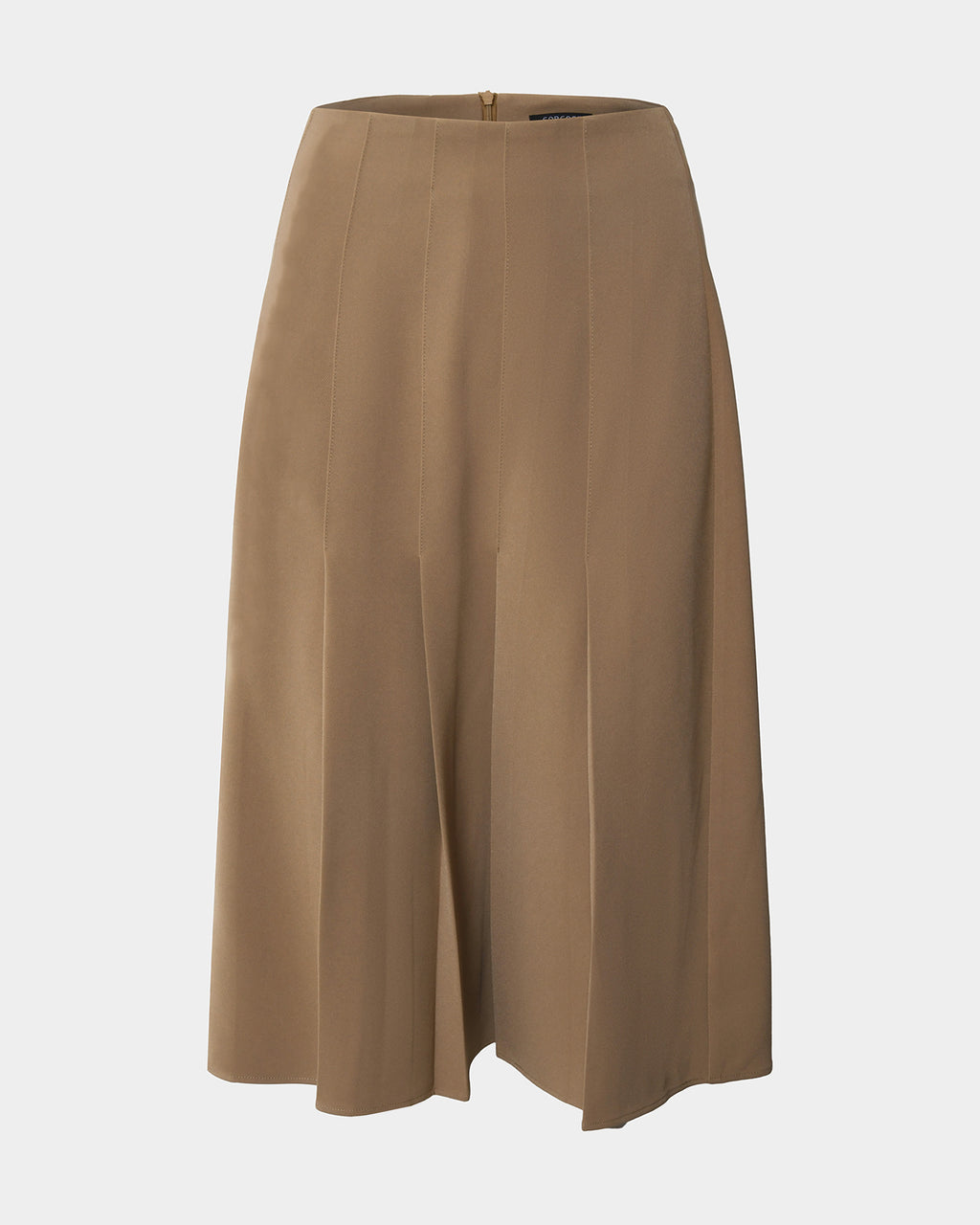 Eloisa Pleated Midi Skirt