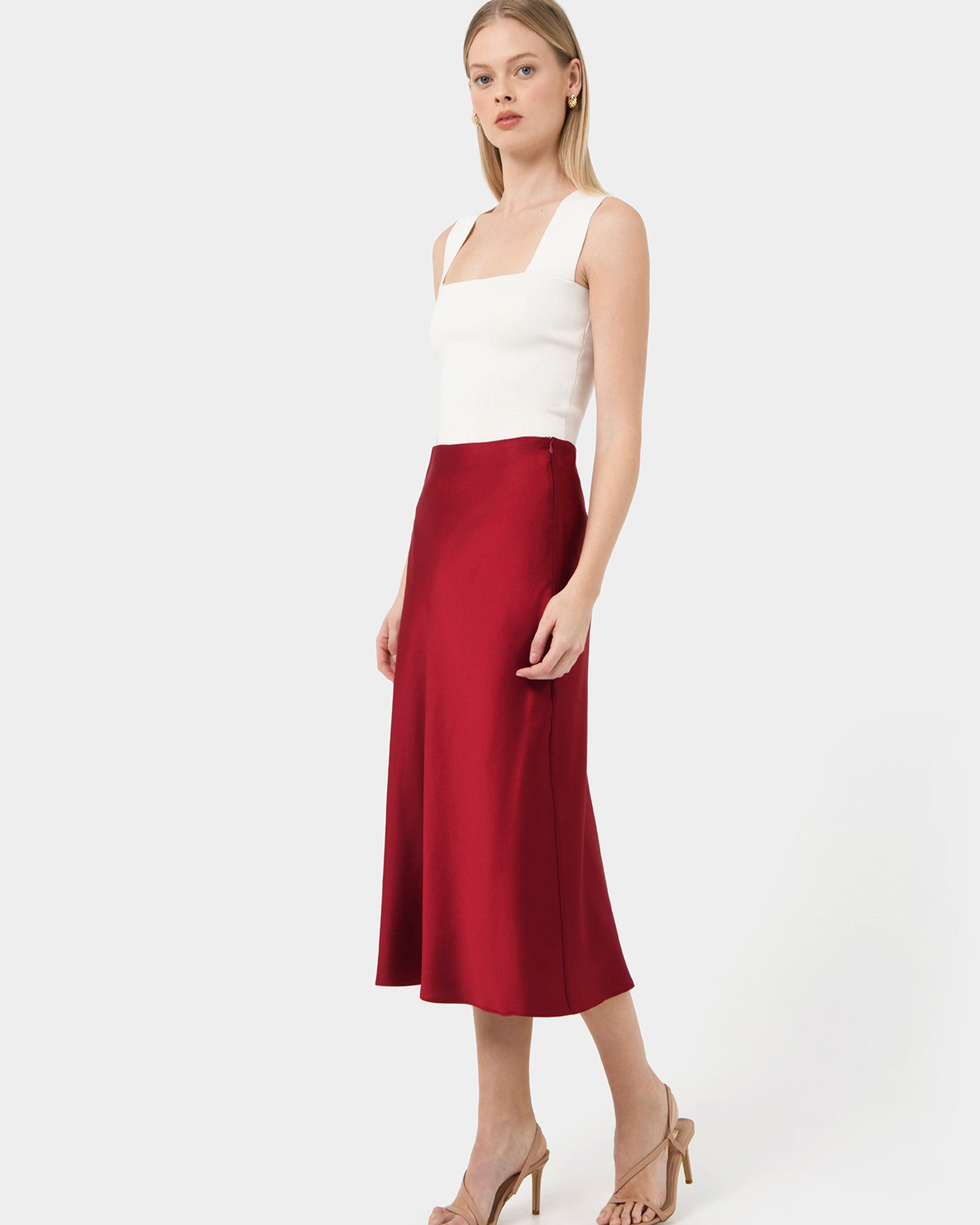 Jamila Bias Skirt