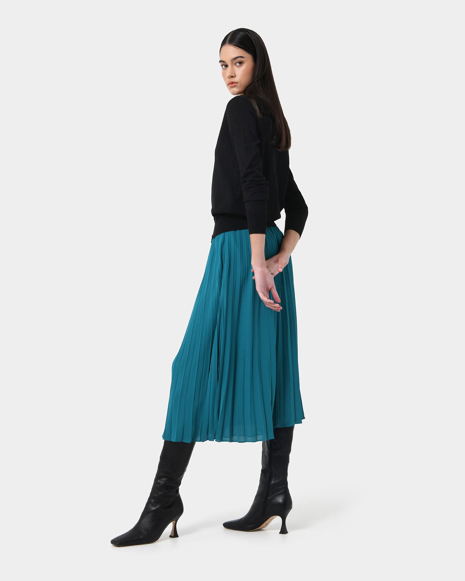 Louise Pleats Skirt