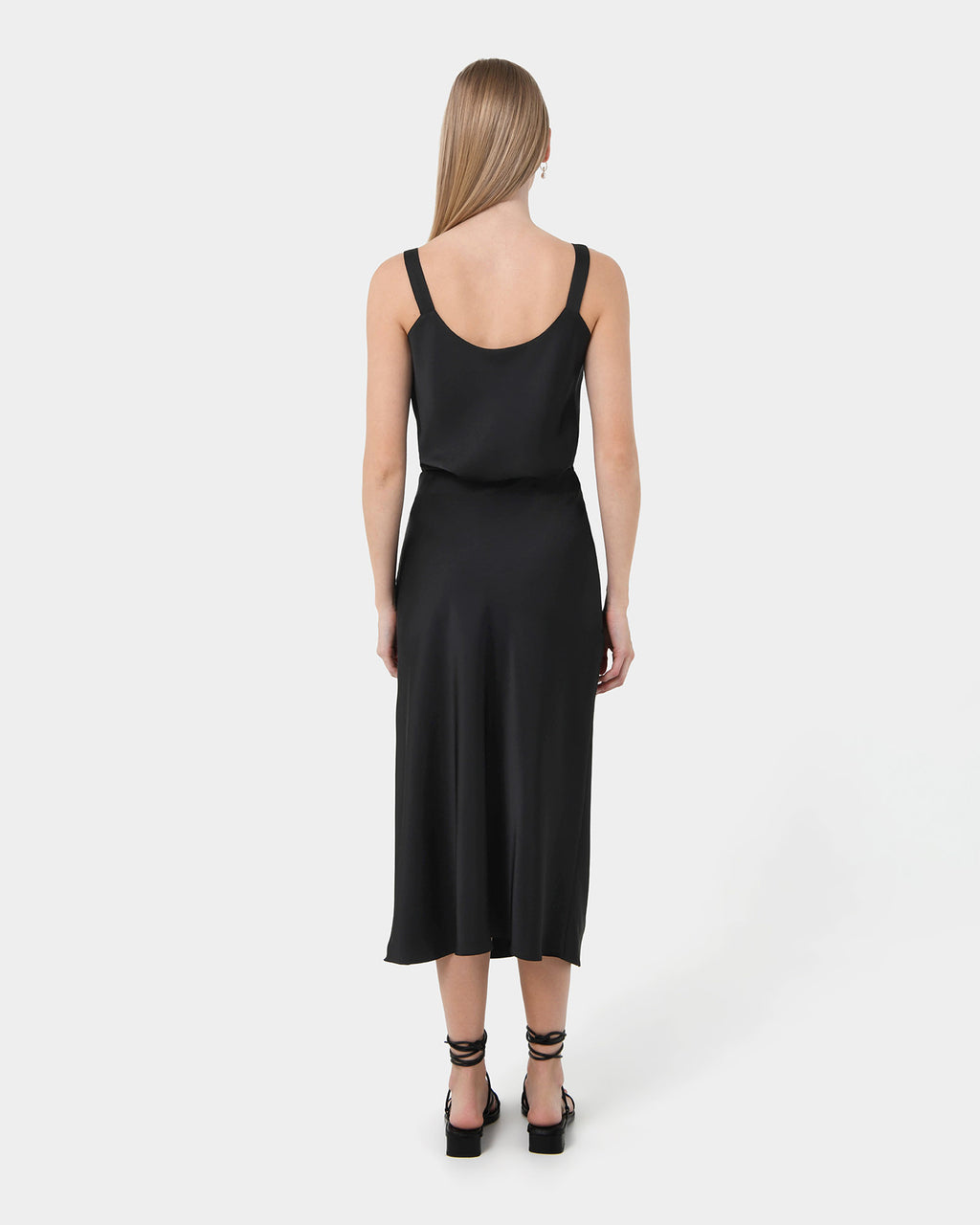 Kalena Satin Bias Skirt