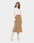 Isla Belted Midi Skirt