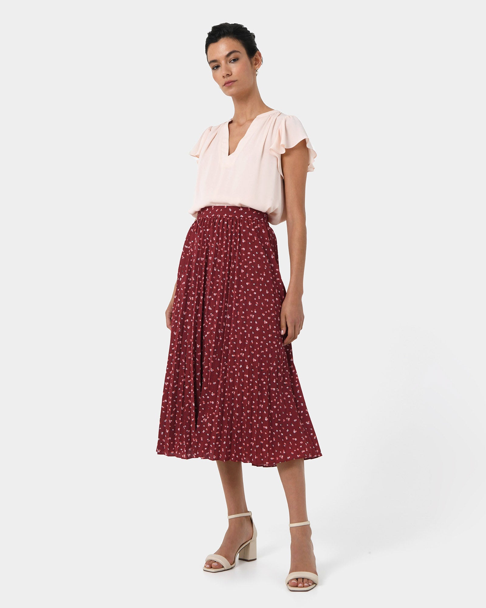 Amaya Pleated Skirt
