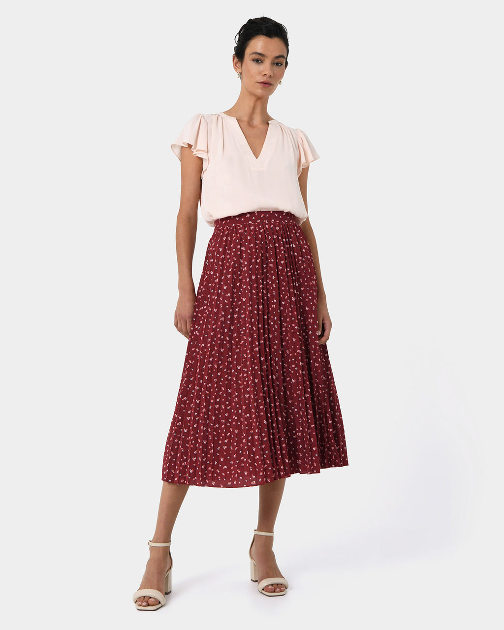 Amaya Pleated Skirt