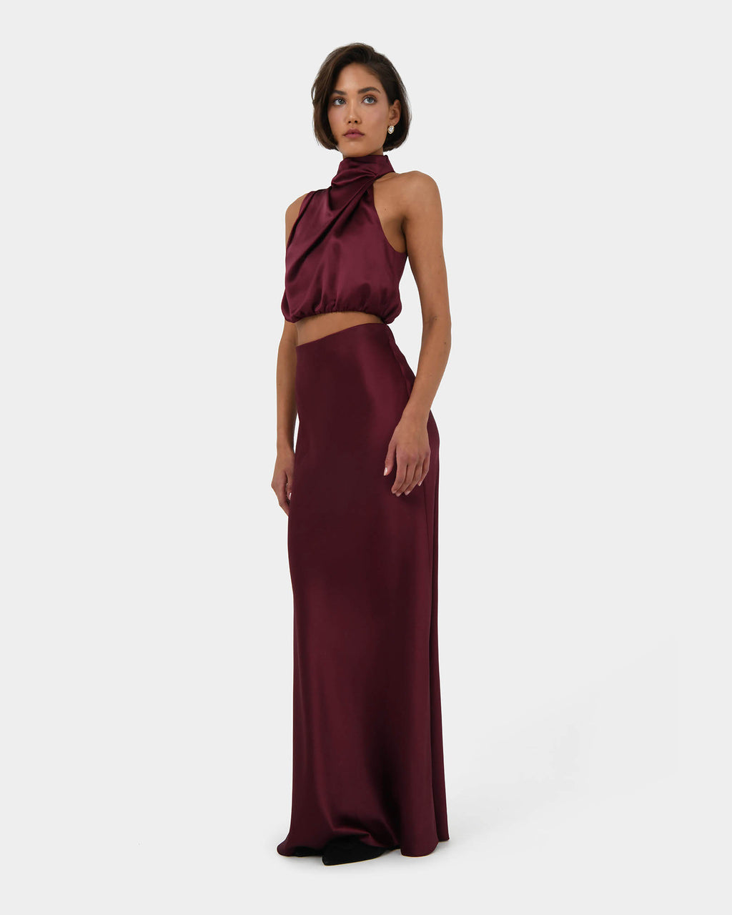 Kaye Maxi Bias Skirt