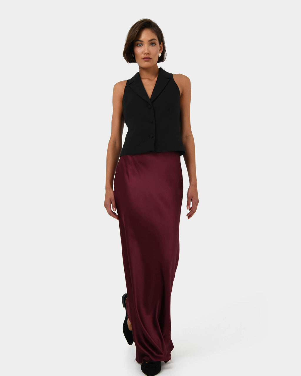 Kaye Maxi Bias Skirt