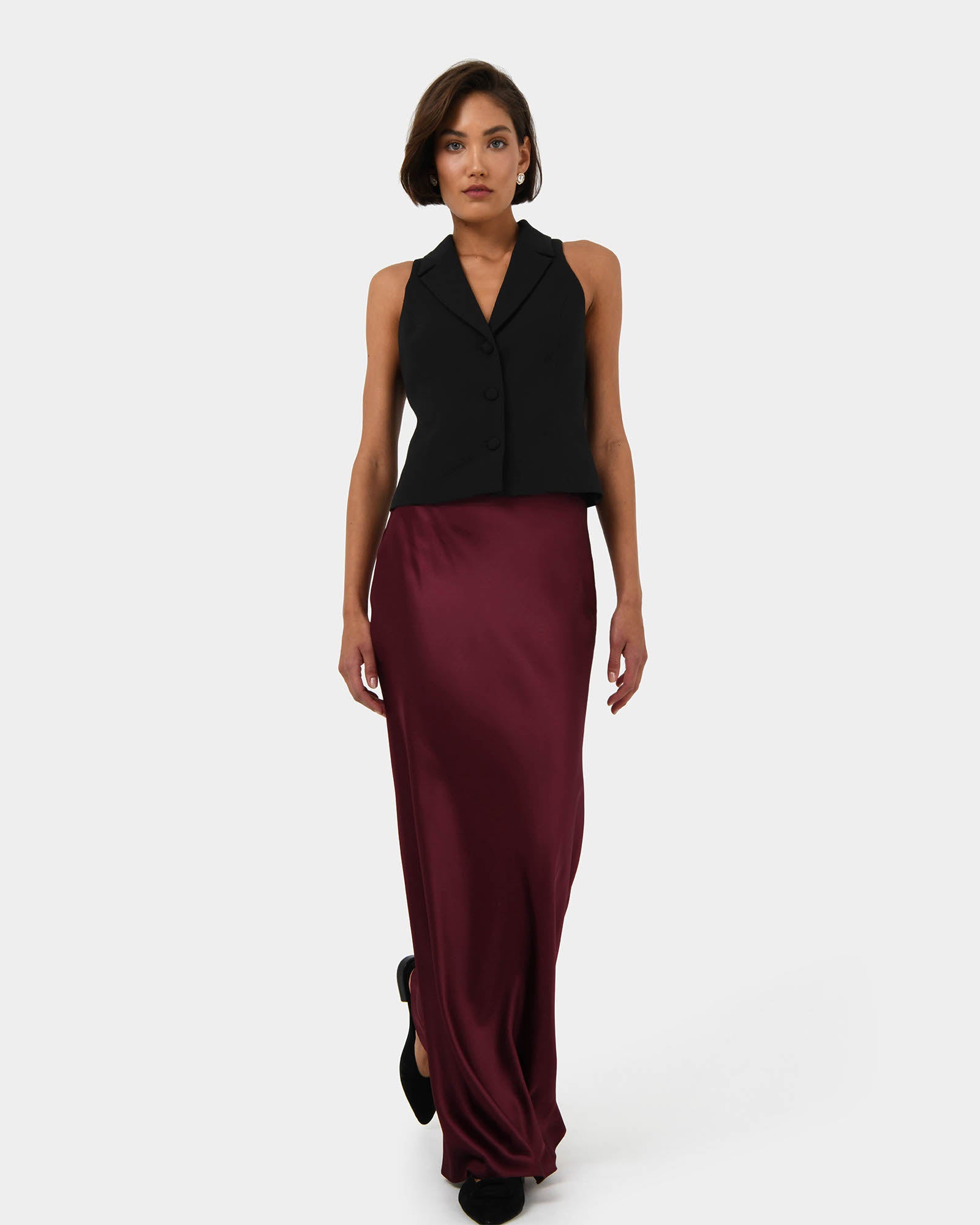 Kaye Maxi Bias Skirt