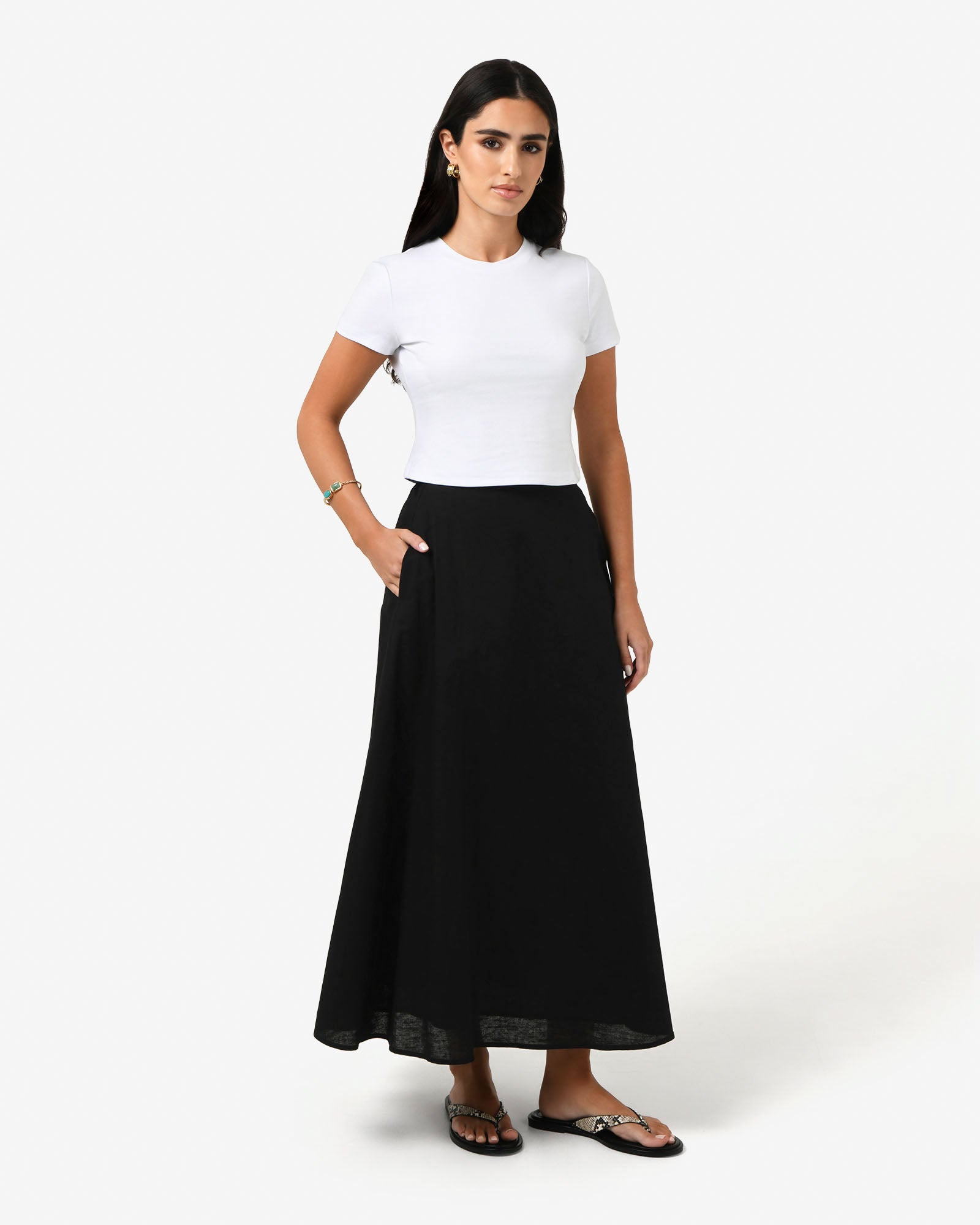 Kenya Linen Skirt