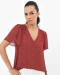 Alyna V-Neck Blouse
