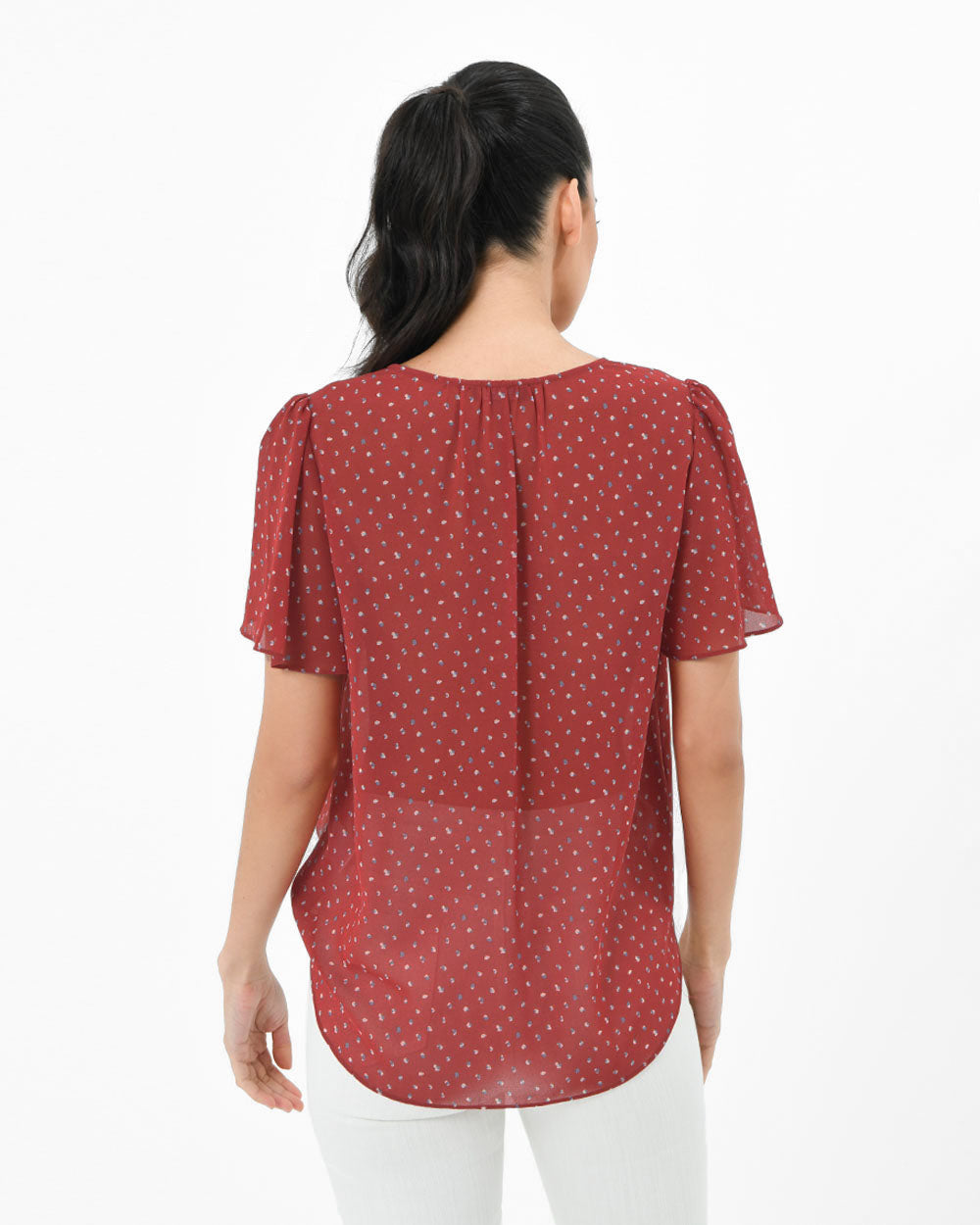 Alyna V-Neck Blouse