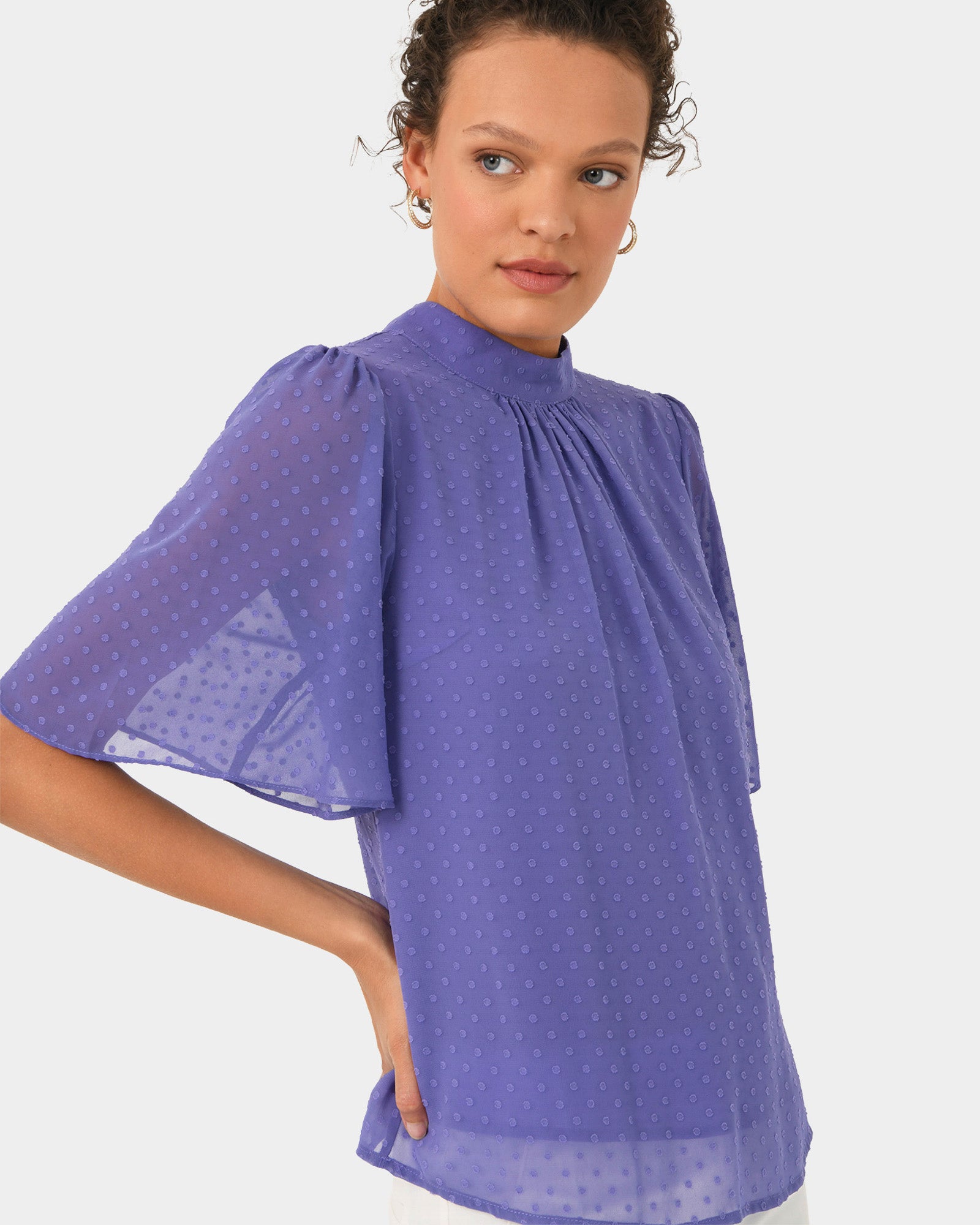 Savina Bell Sleeve Top