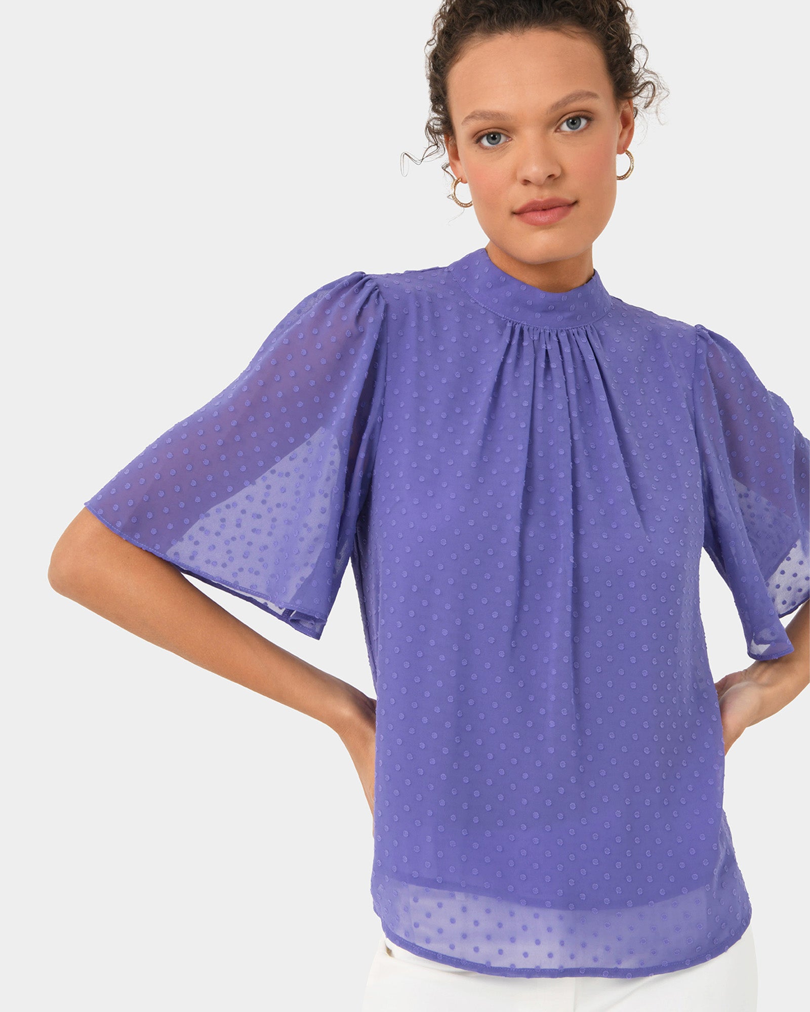 Savina Bell Sleeve Top
