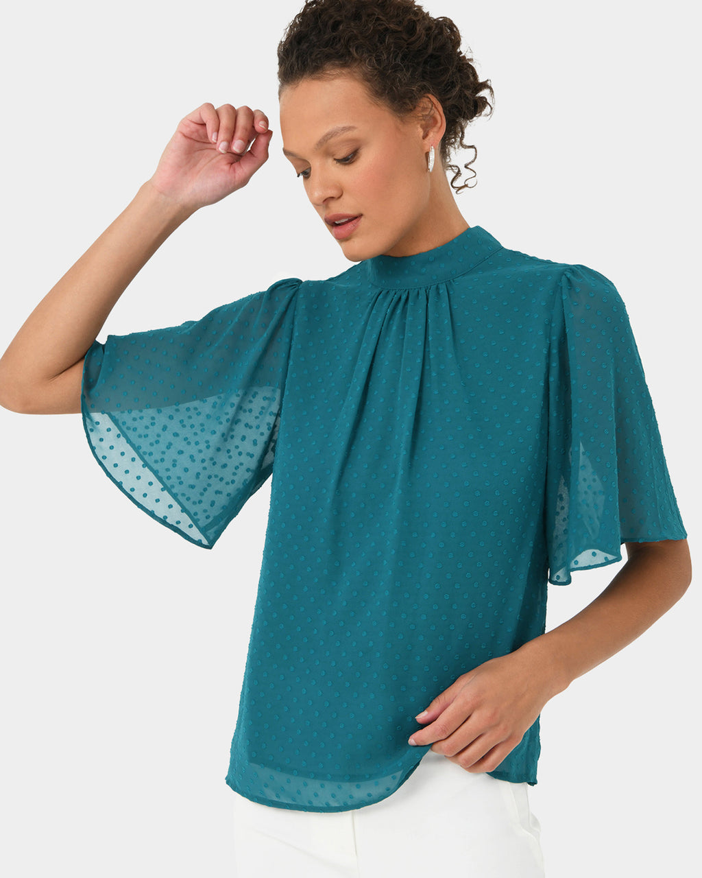 Savina Bell Sleeve Top
