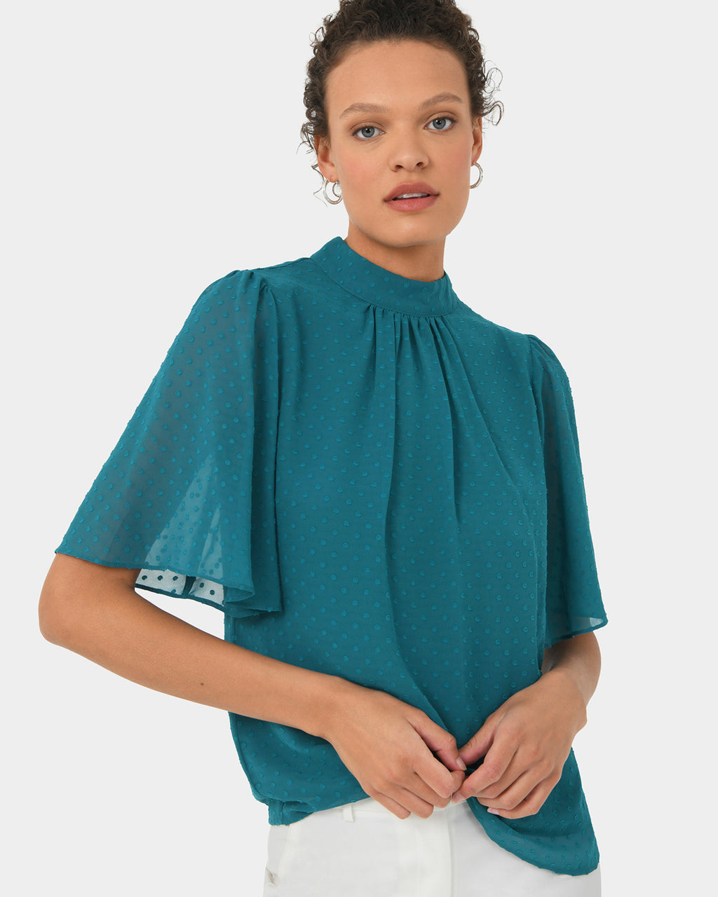 Savina Bell Sleeve Top