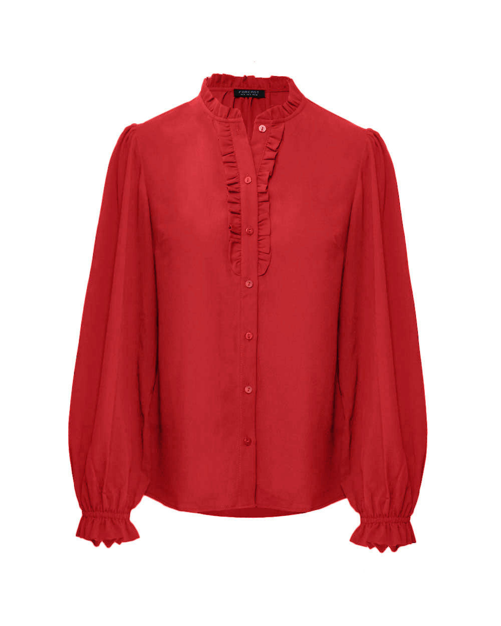 Emilie Ruffle Neck Blouse