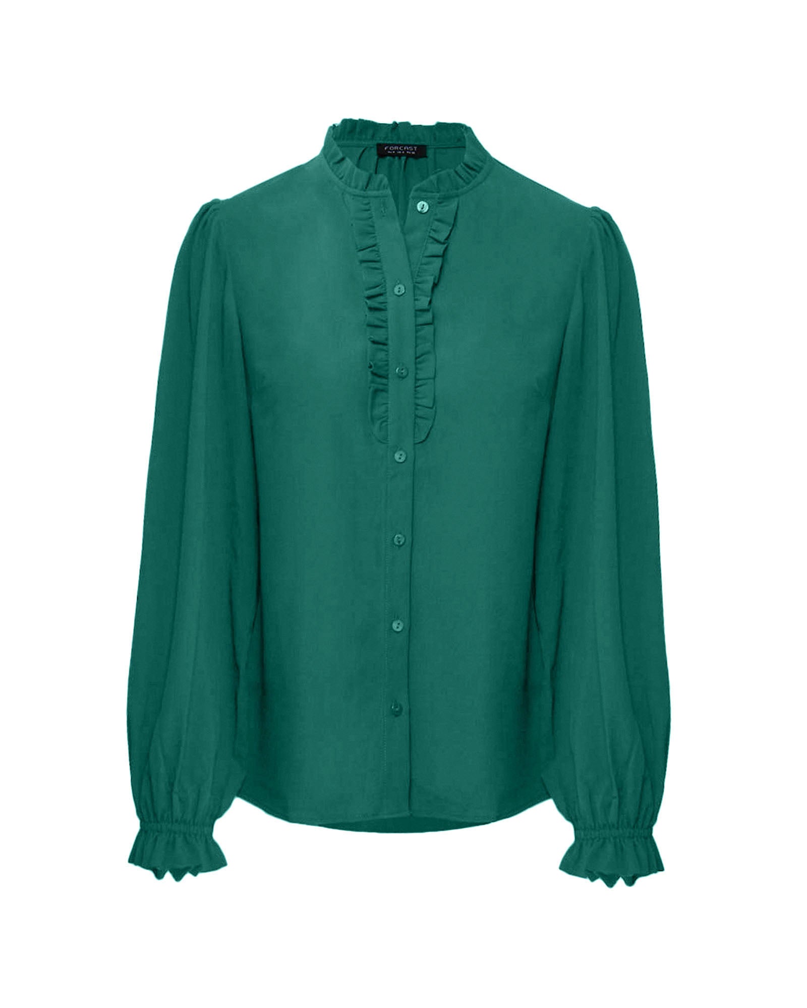 Emilie Ruffle Neck Blouse