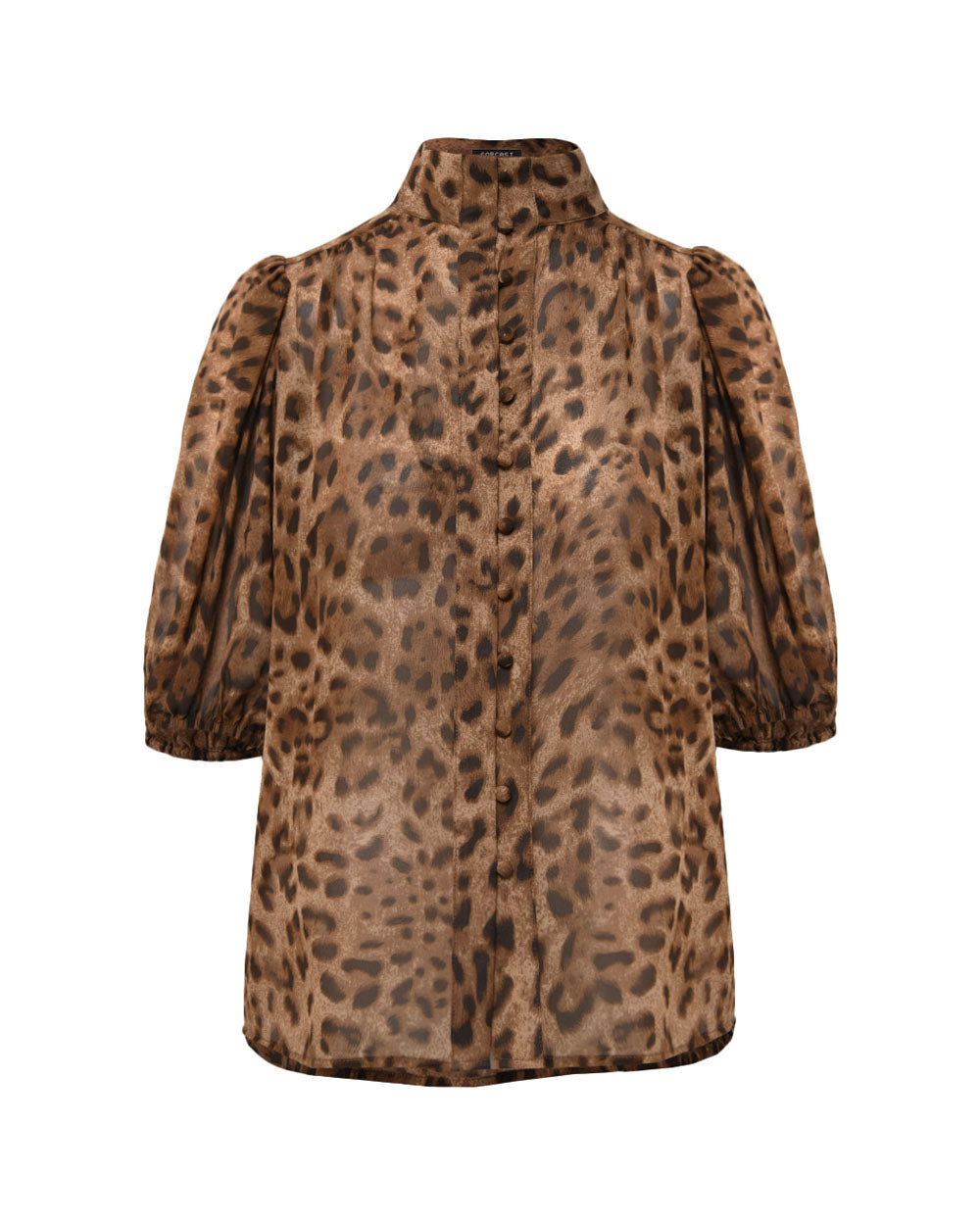 Aleen Animal Print Blouse